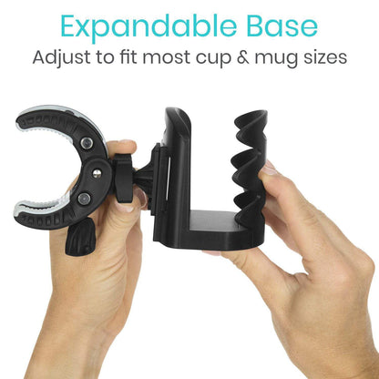Tan Vive Health Clip On Cup Holder