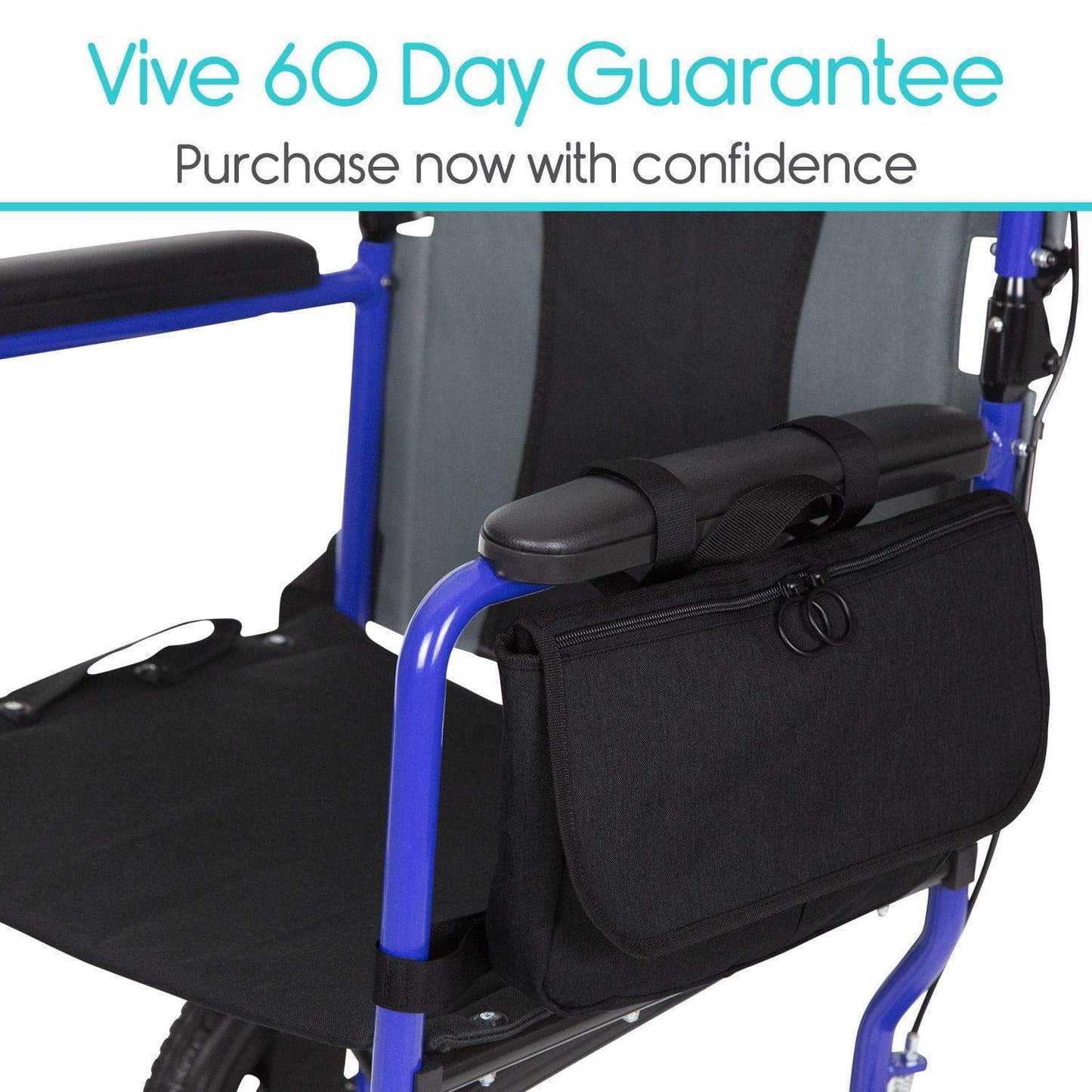 Dark Slate Gray Vive Health Mobility Side Bag
