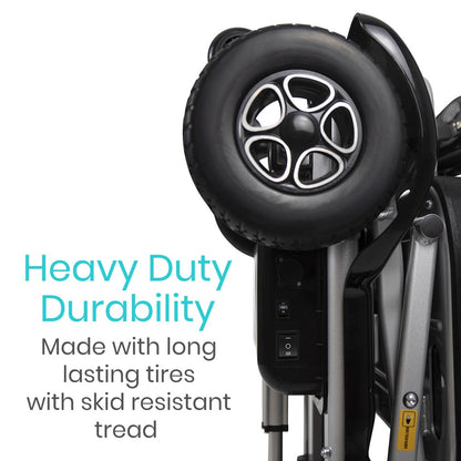Dark Slate Gray Vive Health Folding Mobility Scooter
