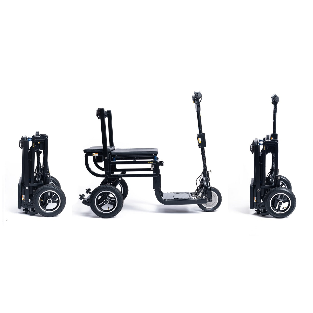 Light Gray eFoldi Lite Ultra Lightweight Mobility Scooter