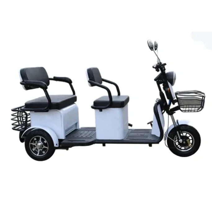 Dark Slate Gray Pushpak 4000 2-Person Electric Trike Recreational Scooter