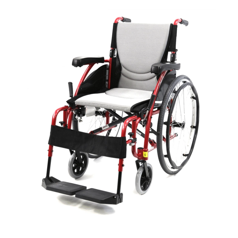 Light Gray Karman S-ERGO-115 Manual Wheelchair