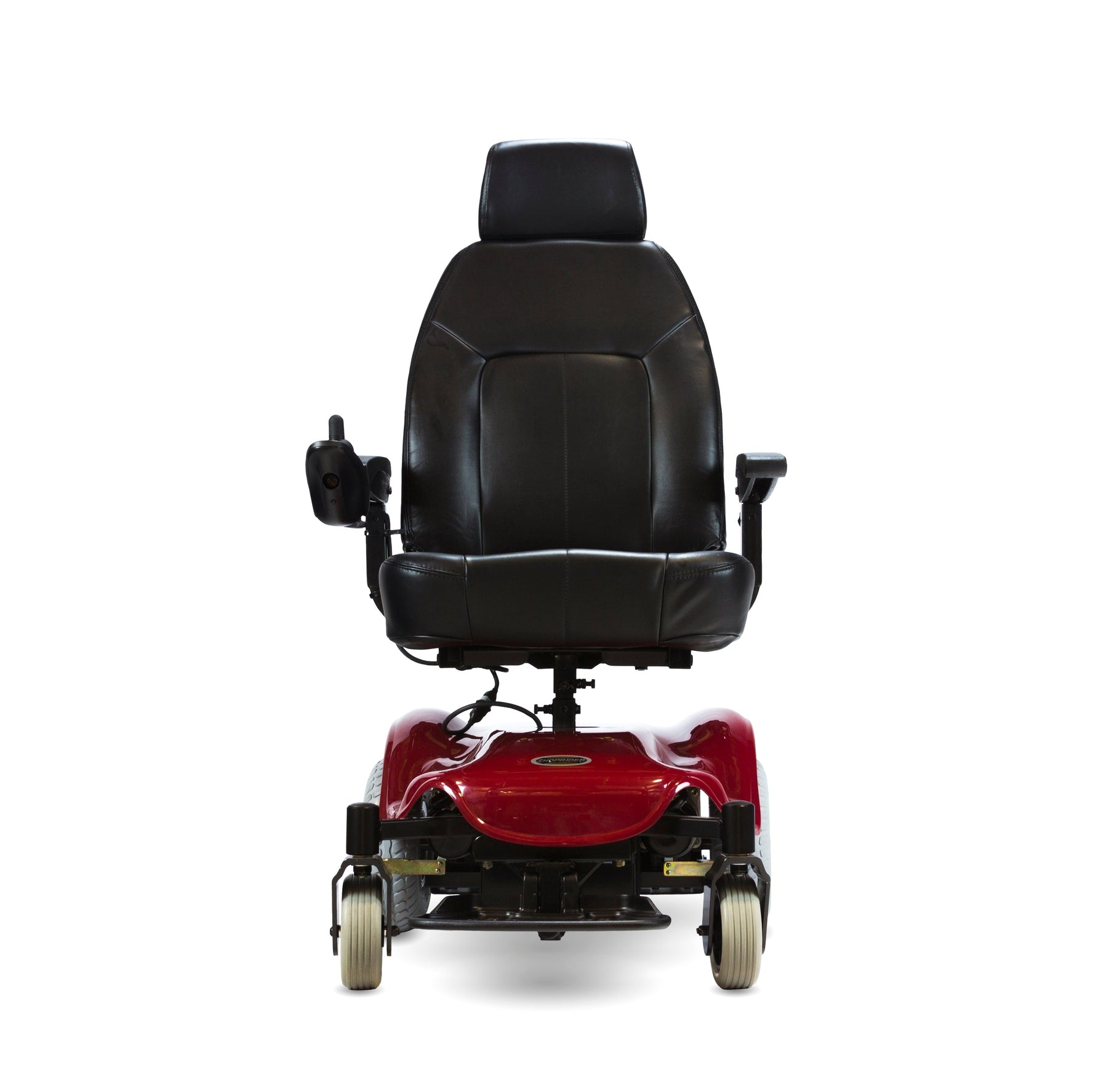 Black ShopRider Streamer Sport 12V/26AH Standard Rear-Wheel Electric Wheelchair