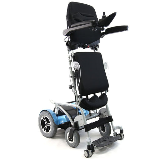 Light Gray Karman XO-202 Stand-Up Power Wheelchair